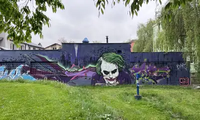 Mural "Joker", fot. ViC / RESinet.pl, Rzeszów